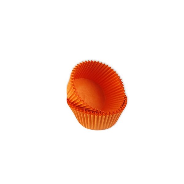 Košíčky papierové oranžové 50 mm - 100 ks