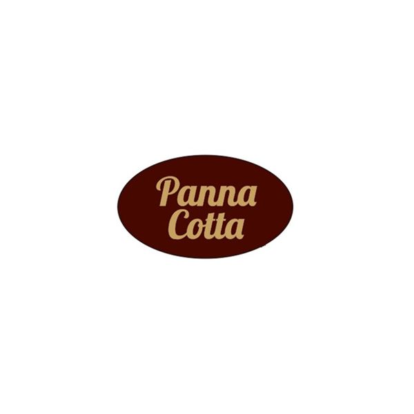 Decoration Panna Cotta dark chocolate 1 pc