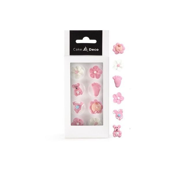 Set - baptism pink 8 pcs