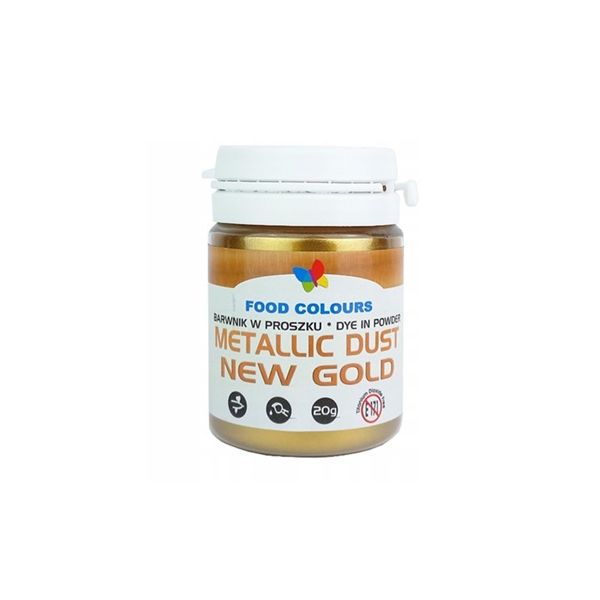 Barva prášková New gold 20g