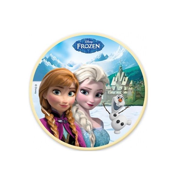 Oblátka Frozen - Elza, Anna, Olaf II