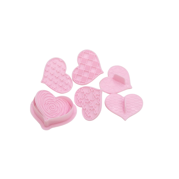 Heart cutter 6 pcs