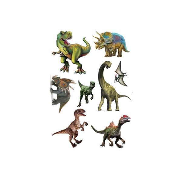 Opłatek - Dinozaury