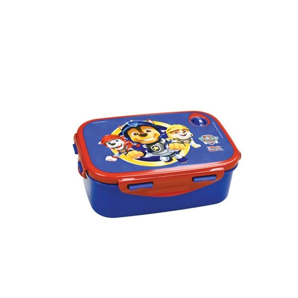 Box na desiatu Paw Patrol modro-červený