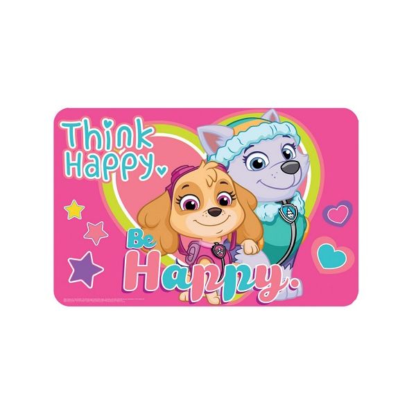 Table mat Paw Patrol Skye and Everest Think Happy 43x28 cm