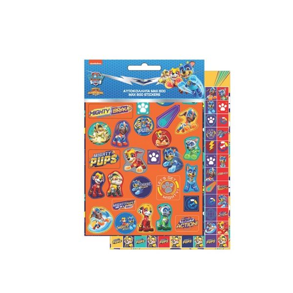 Paw Patrol stickers 600 pcs