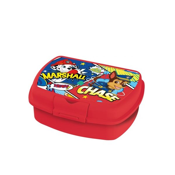 Paw Patrol red snack box