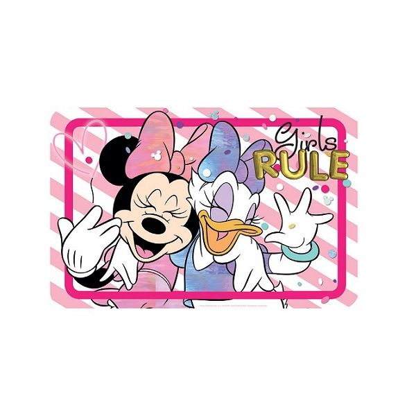 Tischset Minnie und Daisy Girls Rule 43x28 cm