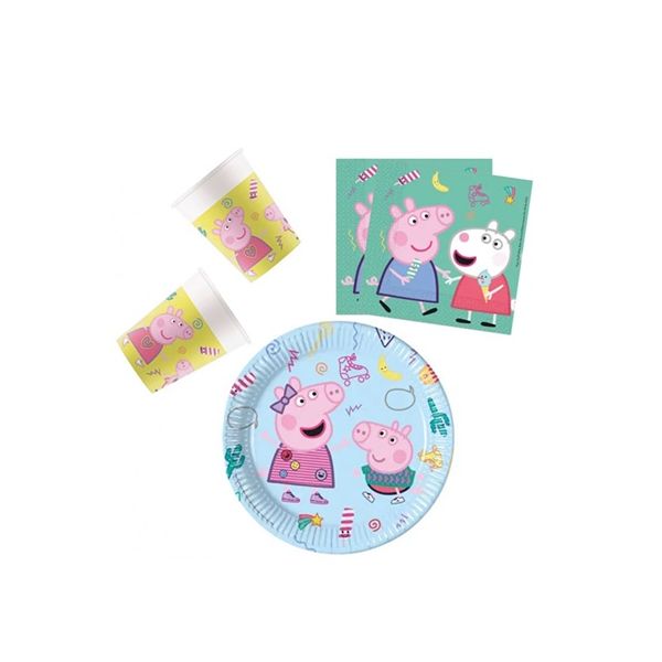 Partyset - Peppa Pig 36-tlg