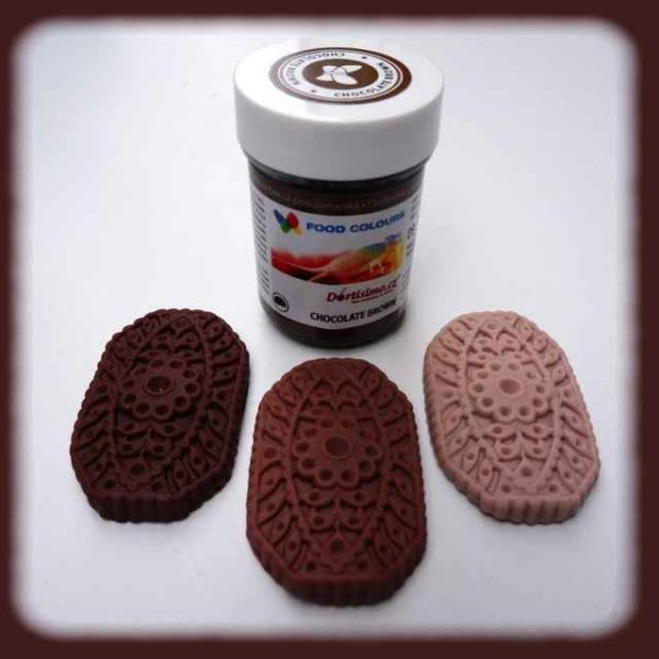 Gel color Food Colors chocolate brown 35g