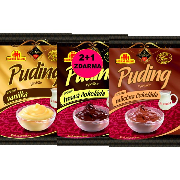 Pudding Liana exklusiv 2+1 gratis 262g