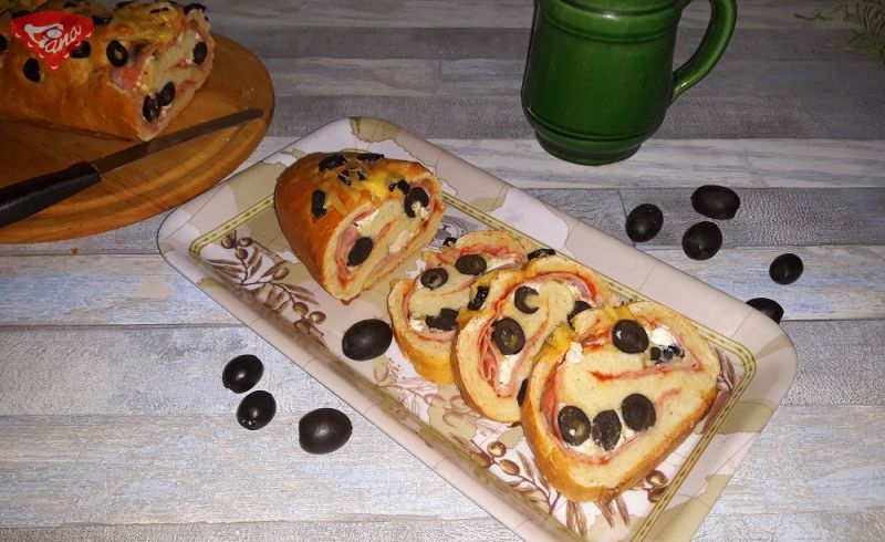 Glutenfreier italienischer Brotstrudel