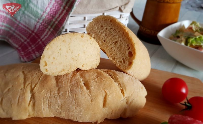 Glutenfreies französisches Brot