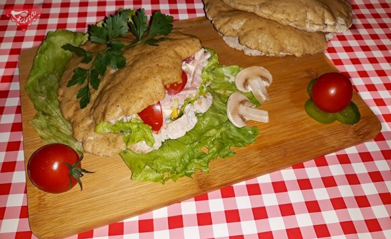 Gluten-free pita bread