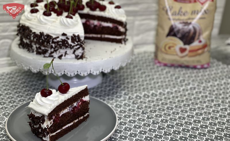 Glutenfreie Schwarzwälder Kirschtorte