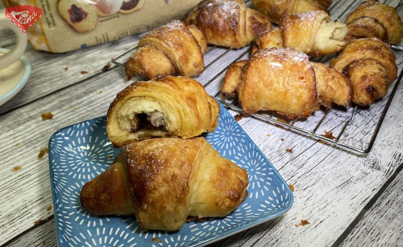 Glutenfreie Buttercroissants