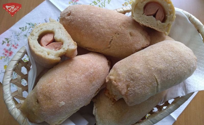 Bezlepkové hotdogy Bezlepkové hotdogy