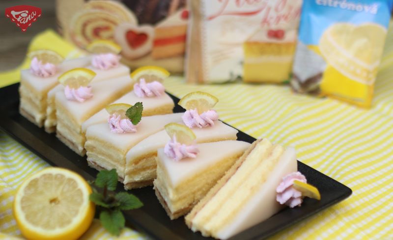 Gluten-free lemon slices