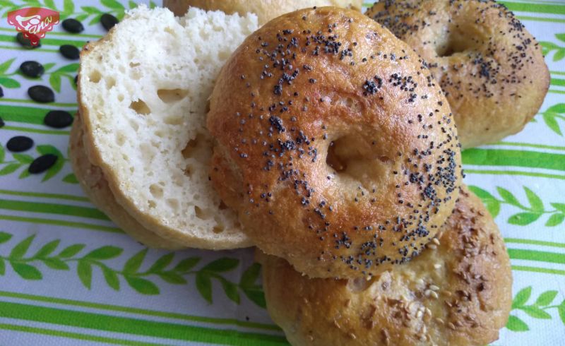 Bezlepkové bagels Bezlepkové bagels