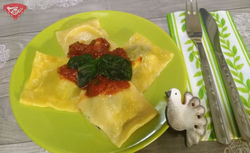 Gluten-free homemade ravioli