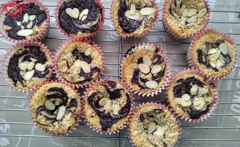 Gluténmentes brownie muffin Gluténmentes brownie muffin
