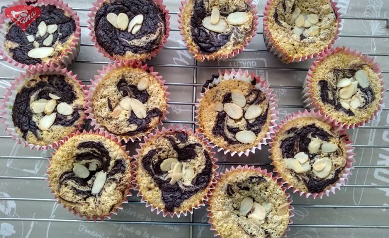 Glutenfreie Brownie-Muffins