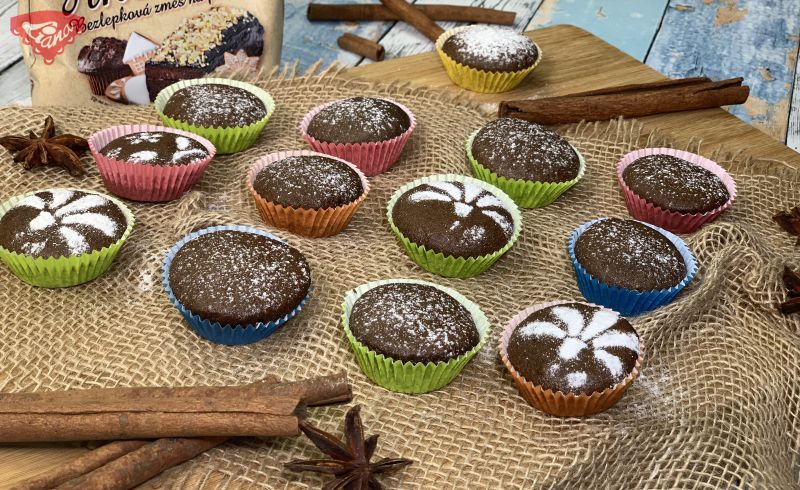 Glutenfreie Lebkuchenbecher-Muffins