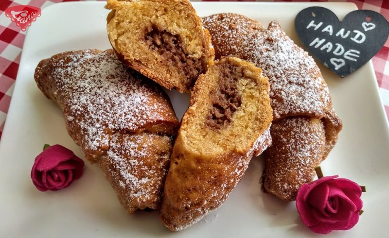 Gluten-free walnut rolls without leavening