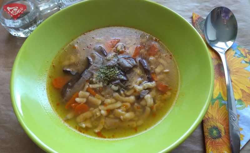 Gluten-free leaven for soup with sorghum flour