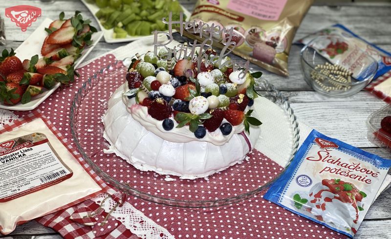 Pavlova dort