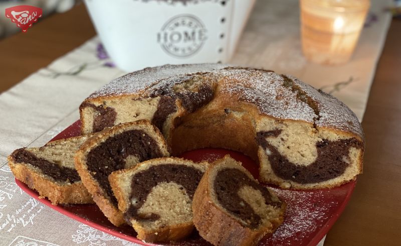 Lebkuchen-Hüttenkäsekuchen