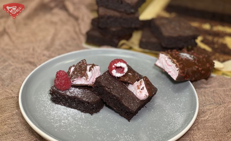 Bezlepkové čokoládové brownies