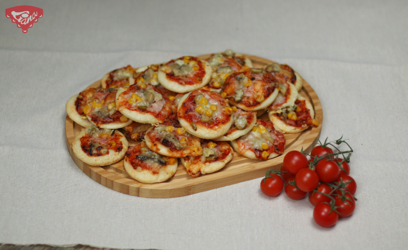 Bezlepkové mini pizze Bezlepkové mini pizze