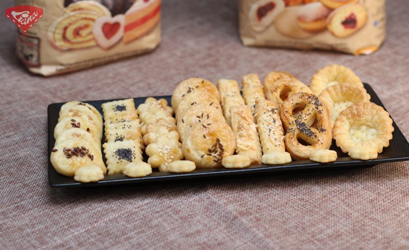 Glutenfreie salzige Snacks