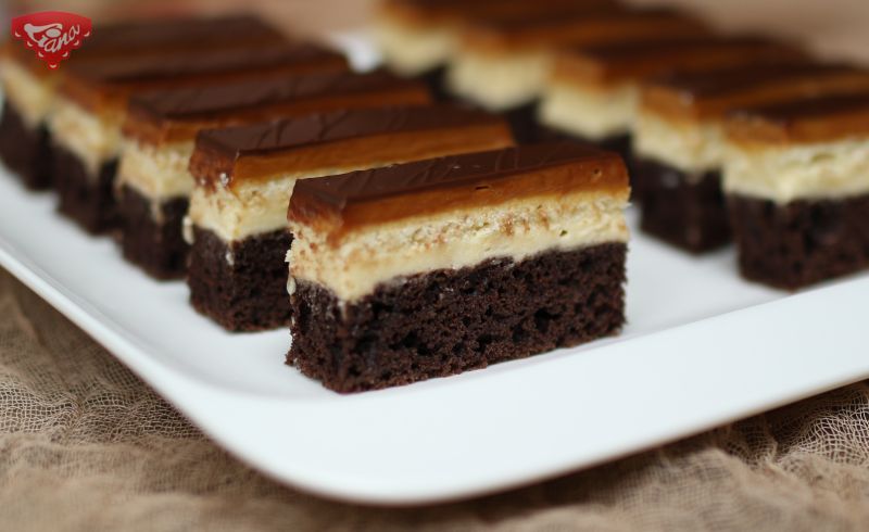 Gluten-free caramel slices