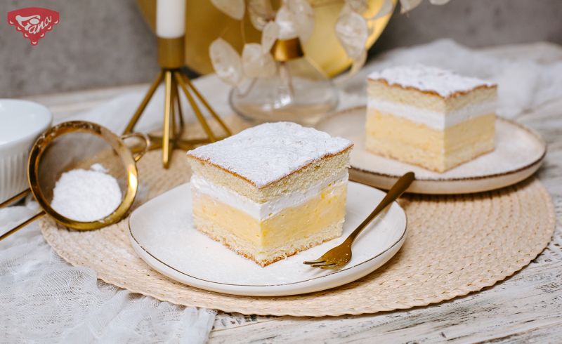Glutenfreier EXTRA Vanille Golden-Puddingkuchen Liana