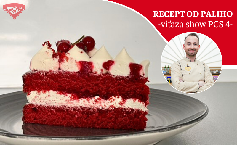 Gluténmentes torta - Vörös bársony