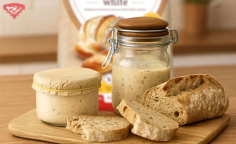 Bezlepkový kvásek z moučné směsi Liana Bread mix White