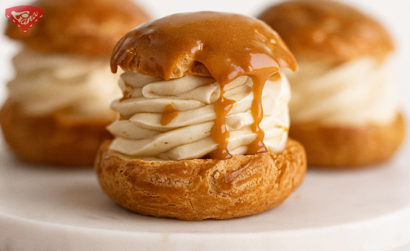 Bezglutenowe ptysie karmelowe od mistrza cukiernika – gotowe w mgnieniu oka