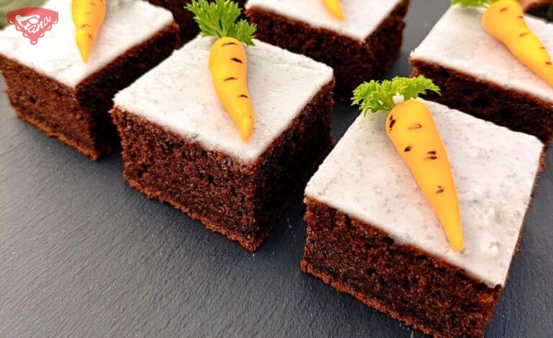 Bezlepkový mrkvový perník