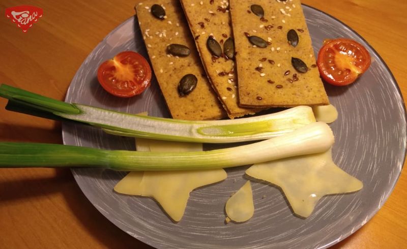 Gluténmentes kovászos knäckebrot