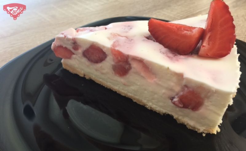 Bezlepkový cheesecake nepečený