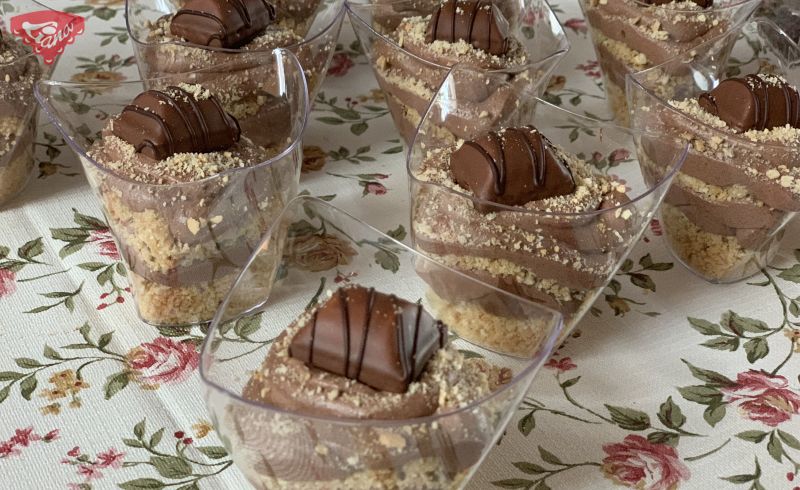 Mini kinder bueno cheesecake Mini kinder bueno cheesecake