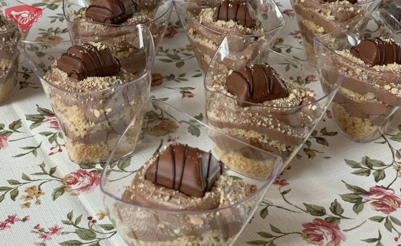 Mini-Kinder-Bueno-Käsekuchen