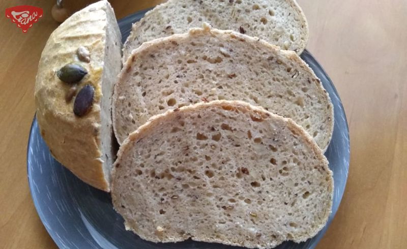 Gluten-free turbo bread without yeast
