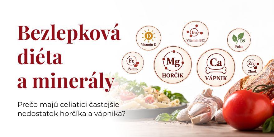 Bezlepková diéta a minerály: prečo majú celiatici častejšie nedostatok horčíka a vápnika?