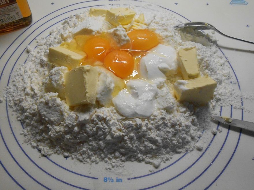 Bezlepkové tvarohové fánky