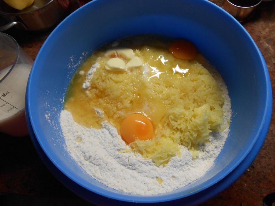 Bezlepkové bramborové koblihy