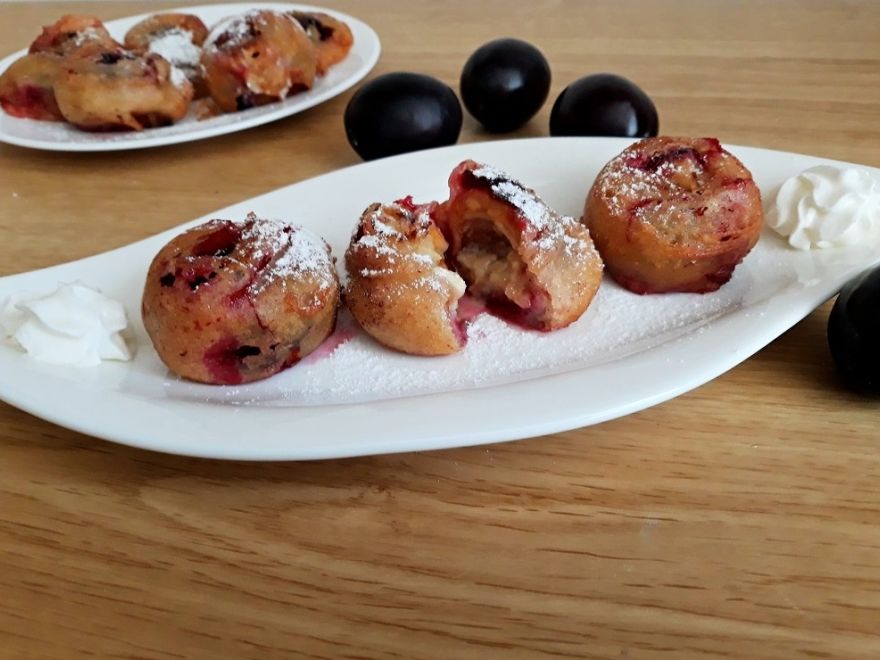 Gluten-free strawberry cut