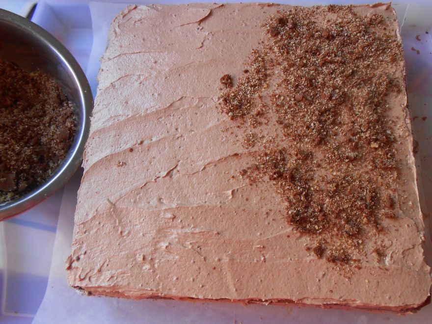 Gluten-free cocoa marlenka